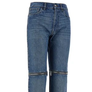 Hot Knee zip detail jeans Jeans