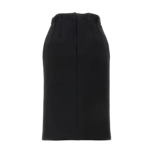 Sale Knee-length skirt with side split Skirts