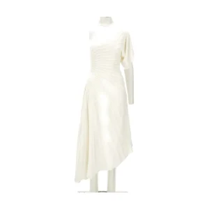 Discount Knitted asymmetrical midi dress Dresses