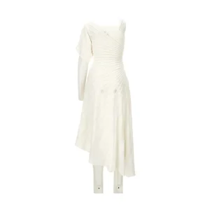Discount Knitted asymmetrical midi dress Dresses
