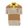 Best Knitted polo shirt with Club crest Knitwear