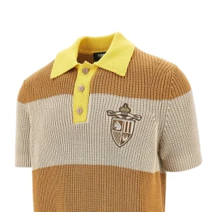 Best Knitted polo shirt with Club crest Knitwear