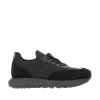 Outlet Knitted sneakers with suede details Sneakers
