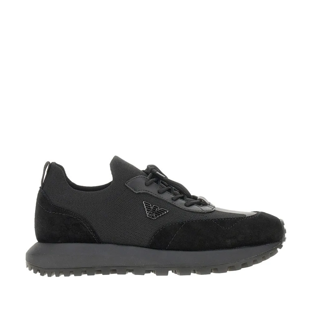 knitted_sneakers_with_sue_0.webp Outlet Knitted sneakers with suede details Sneakers