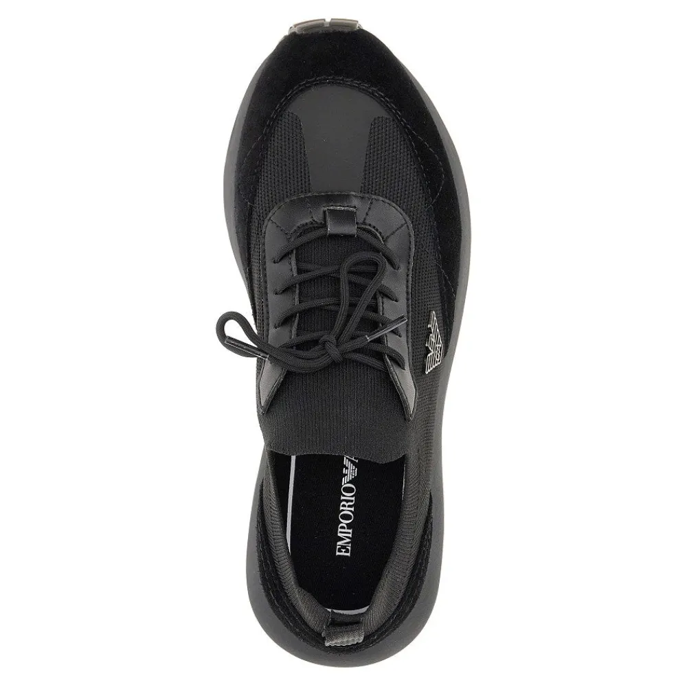 knitted_sneakers_with_sue_3.webp Outlet Knitted sneakers with suede details Sneakers