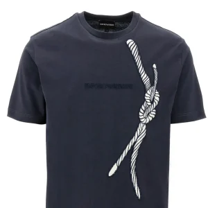 Fashion Knot embroidery Better Cotton T-shirt T-Shirts And Polo Shirts