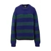 Sale Laddered effect striped sweater Knitwear