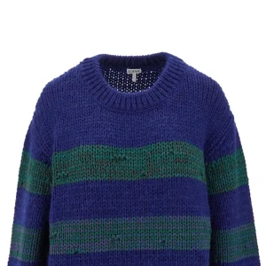Sale Laddered effect striped sweater Knitwear