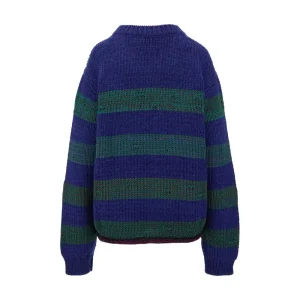 Sale Laddered effect striped sweater Knitwear