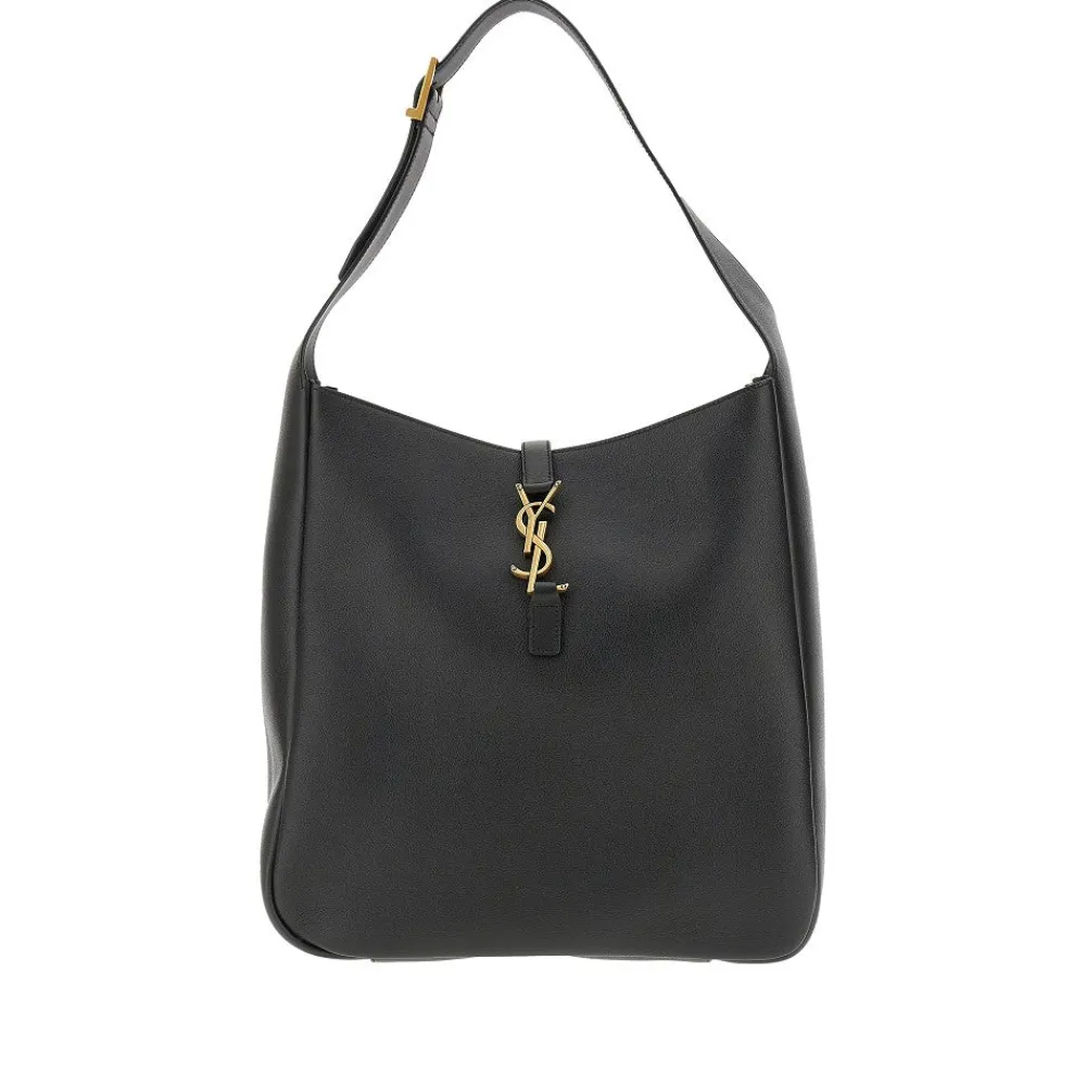 large_le____leather_bag_0.webp Online Large 'Le 5 à 7' leather bag Shoulder Bags