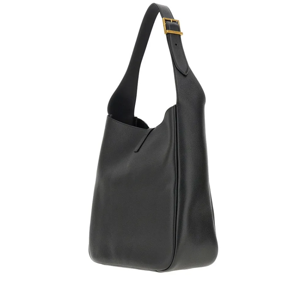 large_le____leather_bag_1.webp Online Large 'Le 5 à 7' leather bag Shoulder Bags