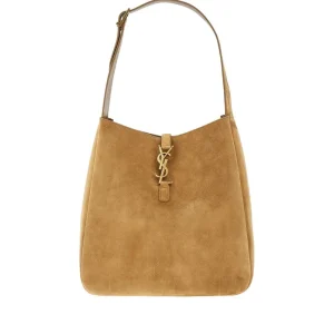 Fashion Large 'Le 5 à 7' suede leather bag Shoulder Bags