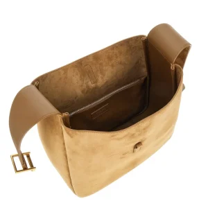 Fashion Large 'Le 5 à 7' suede leather bag Shoulder Bags