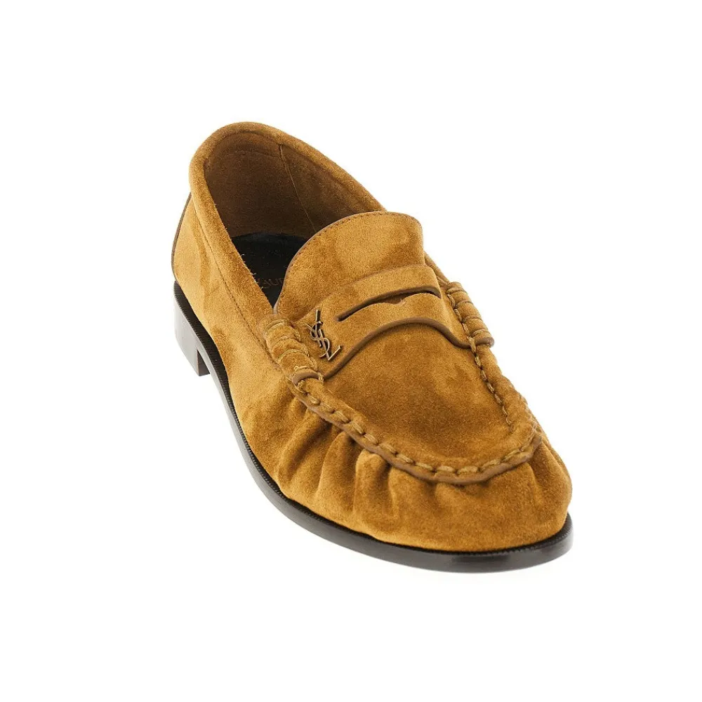 laurent_suede_leather_loa_1.webp Discount Laurent' suede leather loafers Loafers