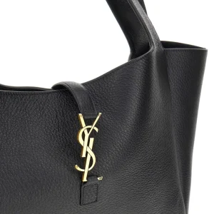 Online Le 5 à 7 Bea' grained leather shopping bag Shopping Bags