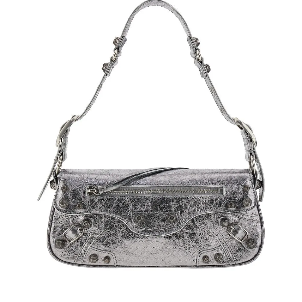 le_cagole_s_metallized_ar_0.webp Hot Le Cagole' S metallized Arena leather bag Shoulder Bags