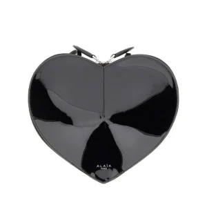 Clearance Le Coeur' patent leather bag Shoulder Bags