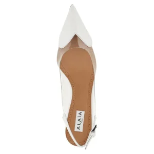 Clearance Le Coeur' PVC and leather slingback Heeled Shoes