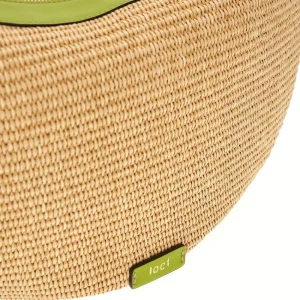 Discount Leather and raffia 'Maxi Lula' bag Shoulder Bags