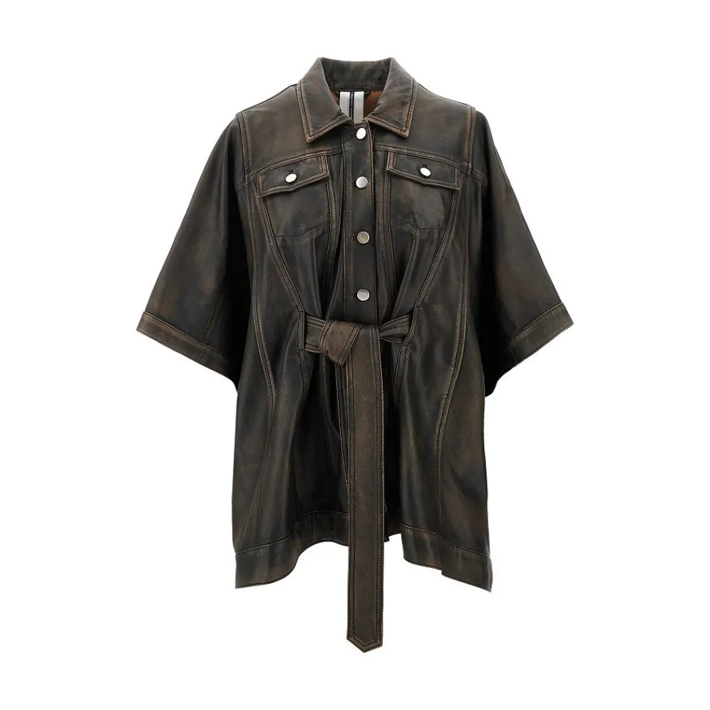 leather_cape_jacket_with__0.webp Sale Leather cape jacket with belt Outerwear