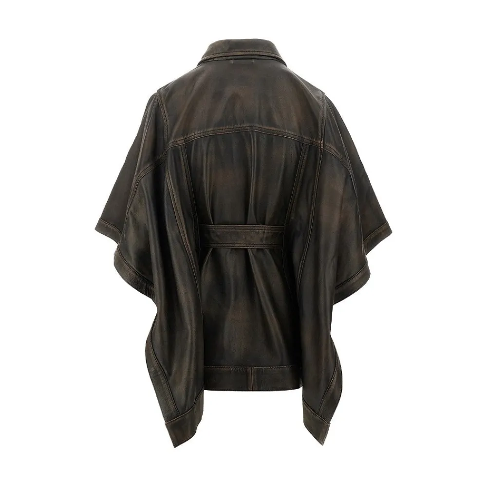 leather_cape_jacket_with__2.webp Sale Leather cape jacket with belt Outerwear