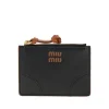 Online Leather cardholder with logo print Wallets And Small Leather Goods