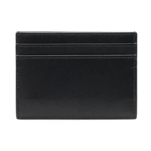 Sale Leather cardholder with monogram detail Key Holders