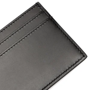Sale Leather cardholder with monogram detail Key Holders