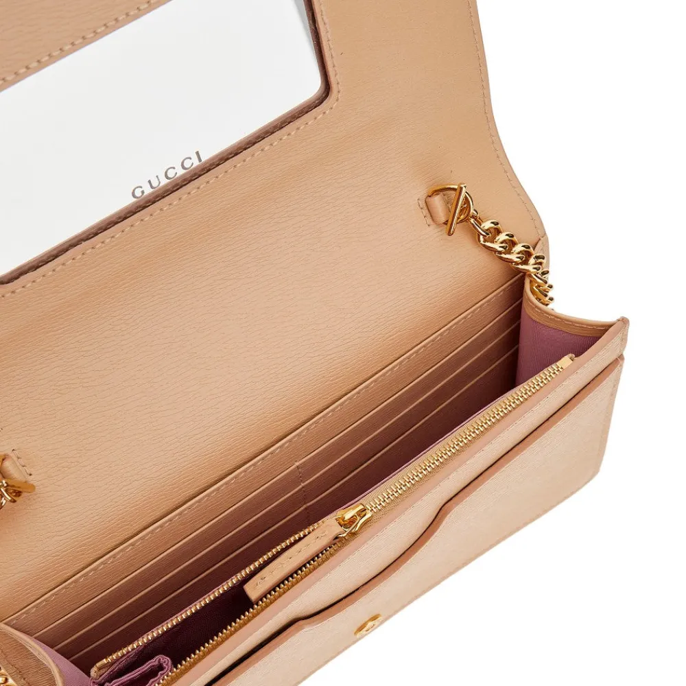 leather_clutch_with_chain_2.webp Outlet Leather clutch with chain strap Clutches