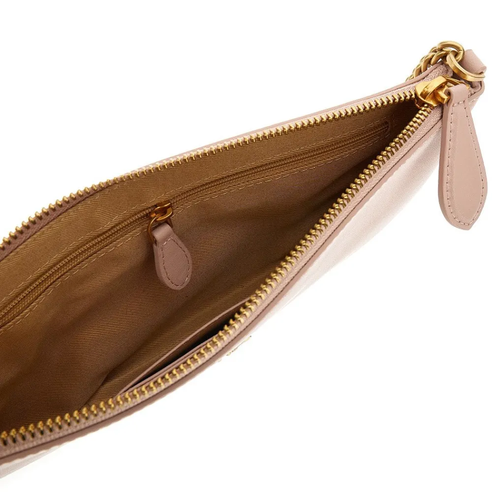 leather_flat_pouch_with_c_2.webp Best Leather flat pouch with chain Shoulder Bags