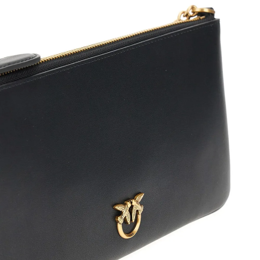 leather_flat_pouch_with_c_3-2.webp Fashion Leather flat pouch with chain Shoulder Bags