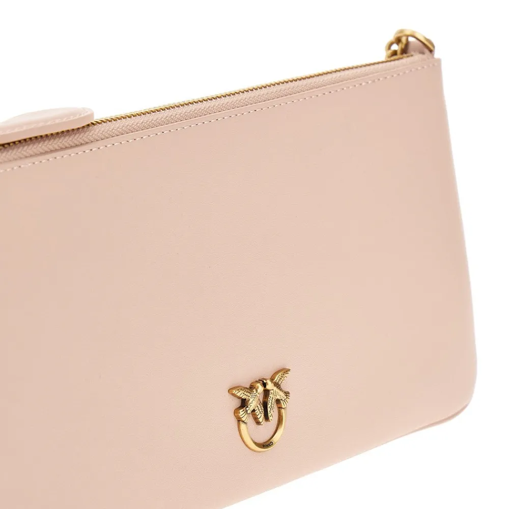 leather_flat_pouch_with_c_3.webp Best Leather flat pouch with chain Shoulder Bags