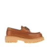 Sale Leather laced loafers Loafers