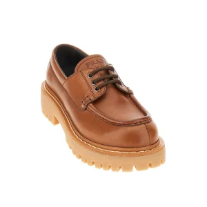 Sale Leather laced loafers Loafers