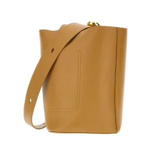 Sale Leather medium Pebble Bucket bag Shoulder Bags
