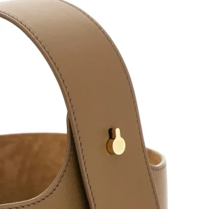 Outlet Leather medium Pebble Bucket bag Shoulder Bags | Crossbody Bags