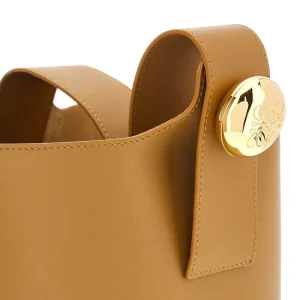 Sale Leather medium Pebble Bucket bag Shoulder Bags