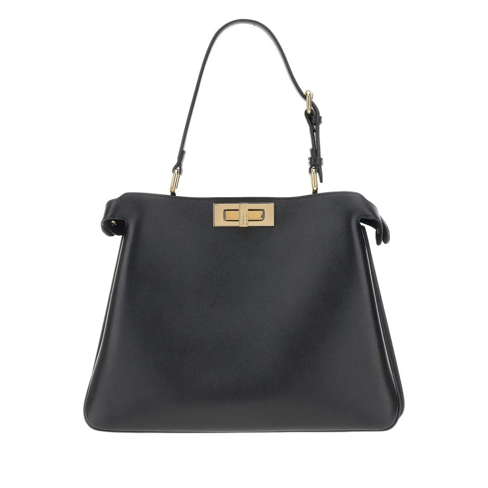 leather_medium_peekaboo_s_0-1.webp Clearance Leather medium 'Peekaboo Soft' bag Top-Handle Bags | Shoulder Bags