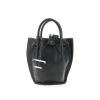 Fashion Leather mini bucket bag Top-Handle Bags | Crossbody Bags