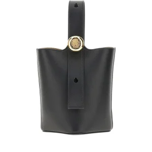 Hot Leather mini Pebble Bucket bag Top-Handle Bags | Crossbody Bags