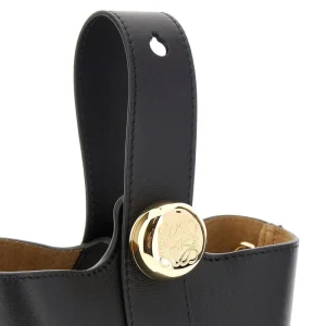 Hot Leather mini Pebble Bucket bag Top-Handle Bags | Crossbody Bags