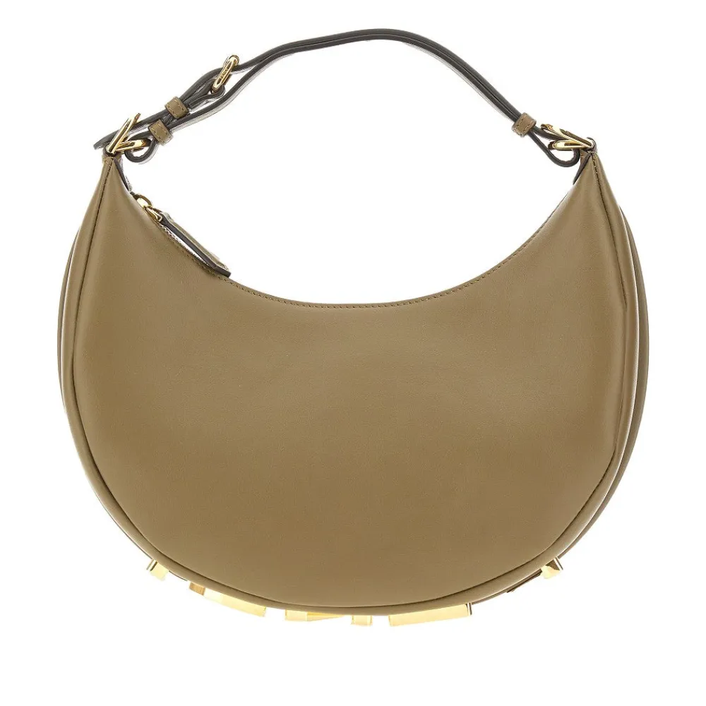 leather_small_fendigraphy_0.webp Discount Leather small 'graphy' bag Shoulder Bags