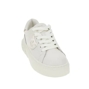 Clearance Leather sneakers with Love Birds detail Sneakers