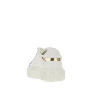 Clearance Leather sneakers with Love Birds detail Sneakers