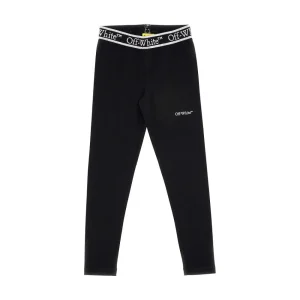 Outlet Leggings with elastic logo band Kids Clothing