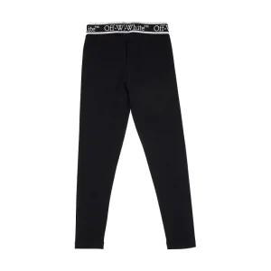 Outlet Leggings with elastic logo band Kids Clothing