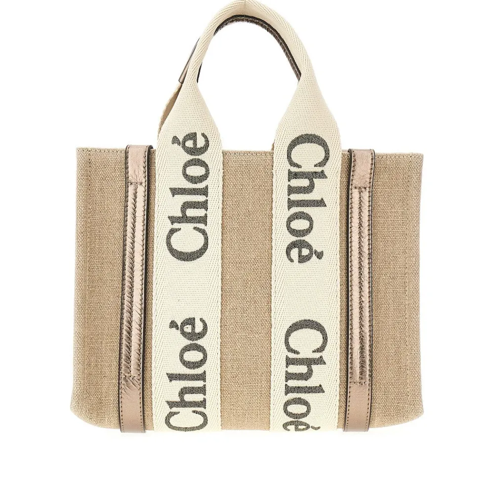 linen_small_woody_tote_ba_0.webp Outlet Linen small 'Woody' tote bag Top-Handle Bags | Crossbody Bags