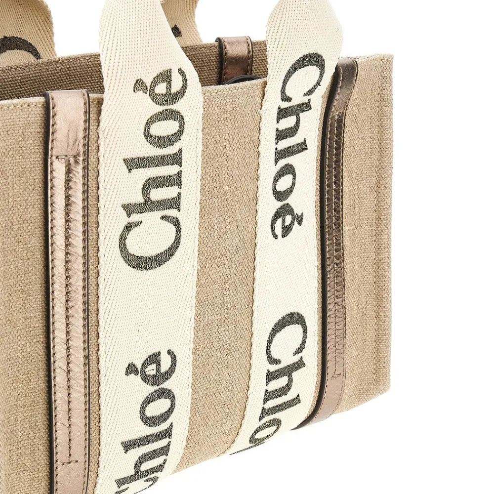 linen_small_woody_tote_ba_3.webp Outlet Linen small 'Woody' tote bag Top-Handle Bags | Crossbody Bags