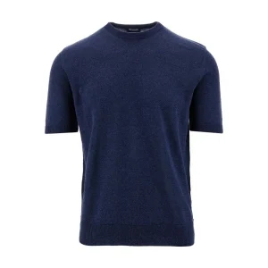 Hot Linen-blend knitted T-shirt Knitwear