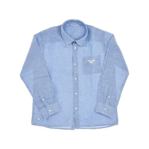 Outlet Linen-blend shirt Kids/BOY Clothing